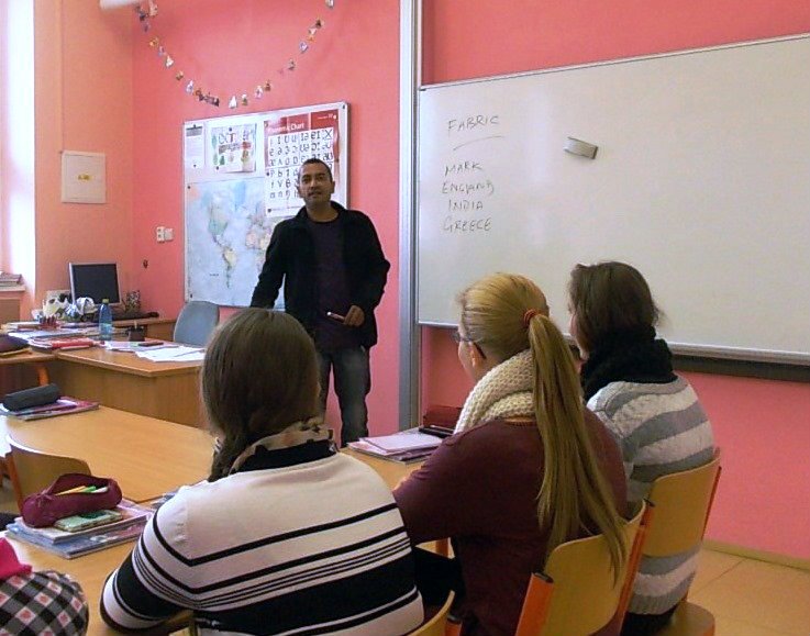 Žáci procvičovali konverzaci v AJ