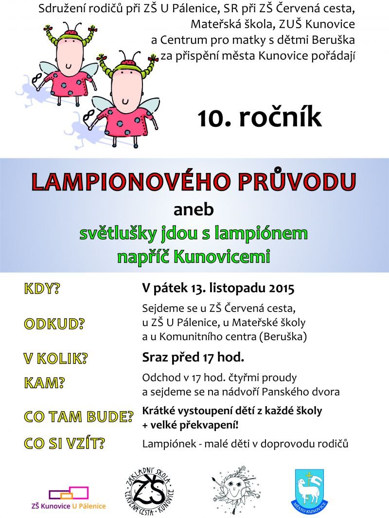 Zveme děti na lampionový průvod