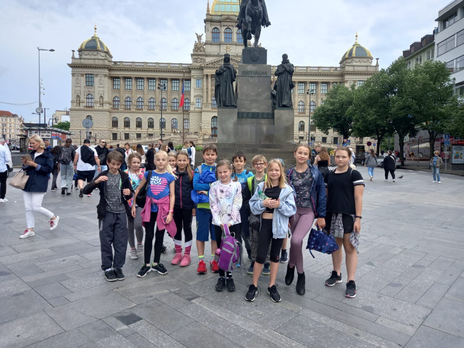 Praha - výlet 4. třídy
