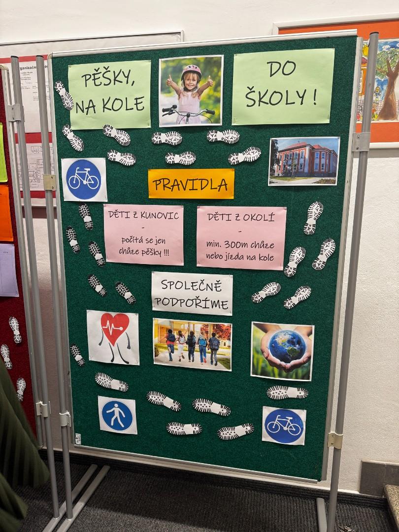 Zahájili jsme týden "Pěšky do školy"