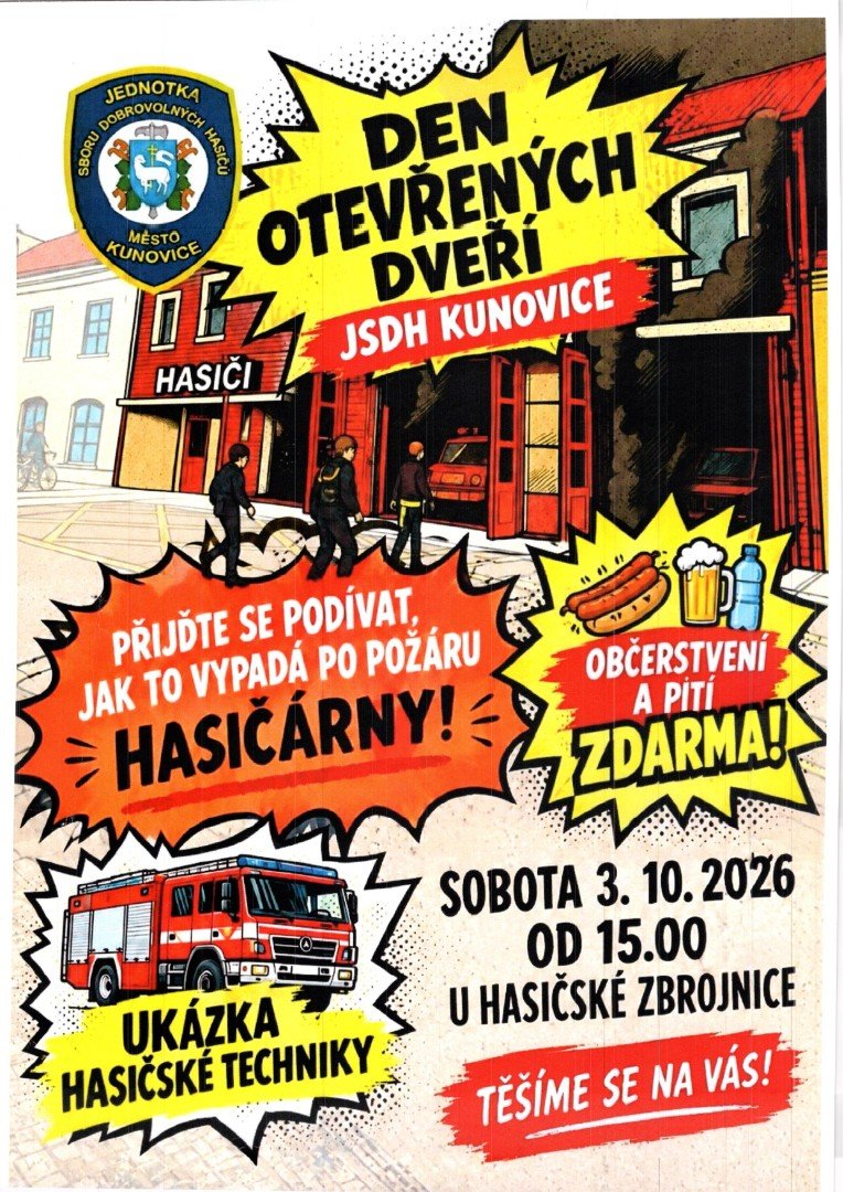 Den otevřených dveří u HASIČŮ