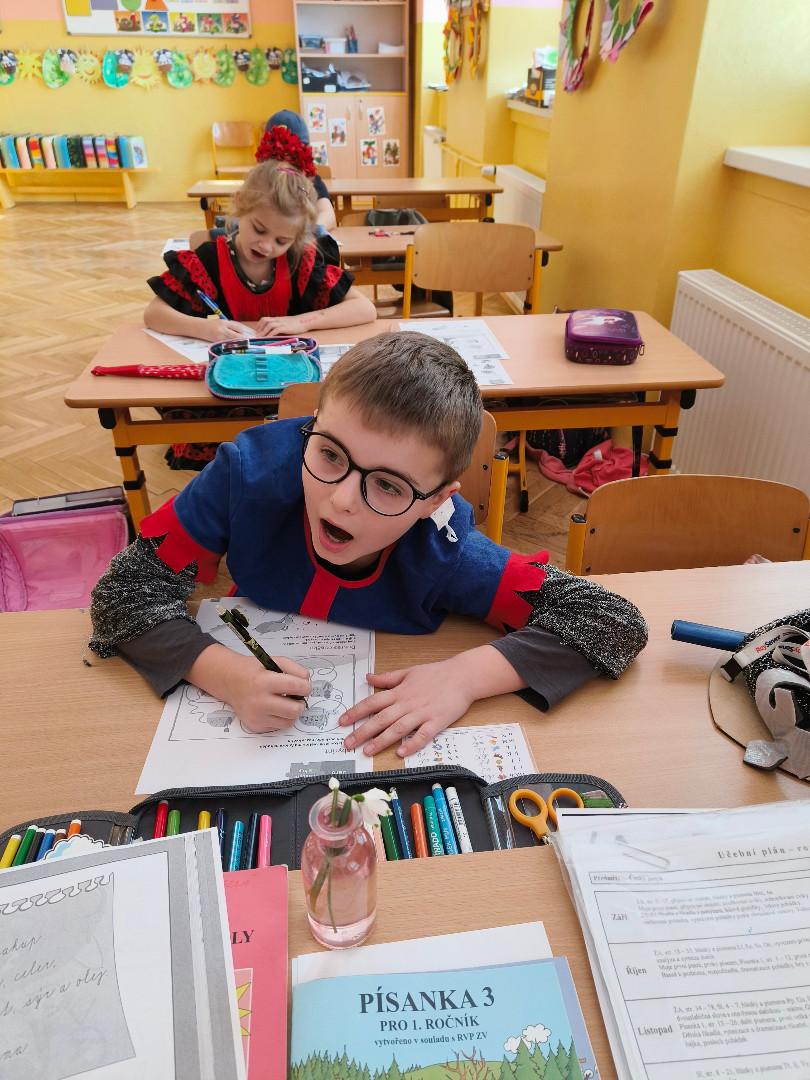 Karneval v 1. třídě